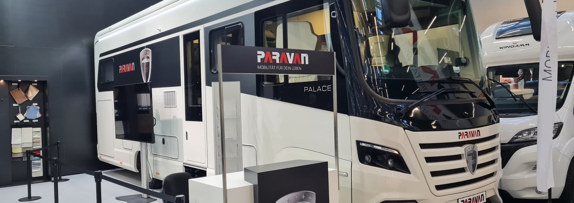 Motorhome from Morelo with barrier-free Paravan conversion at the Stuttgart CMT 2024. | © Foto: Autoren-Union Mobilität/Michael Kirchberger
