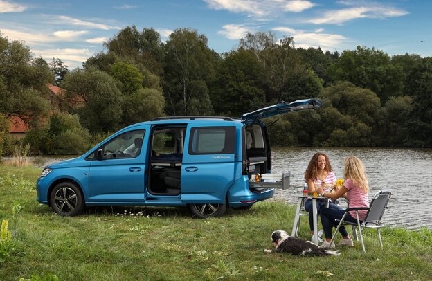 VW Caddy California | © VW Caddy California, Foto: Volkswagen Nutzfahrzeuge (Pressebild)