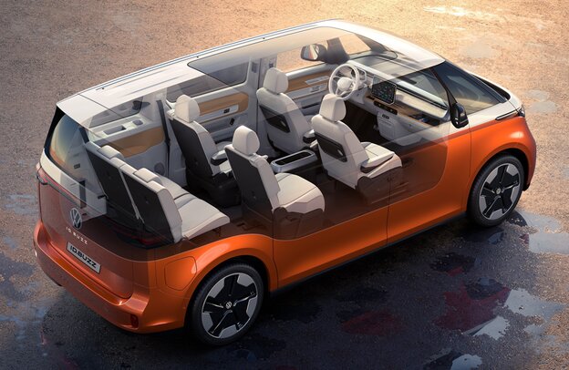 Volkswagen ID. Buzz LWB | © Foto: Autoren-Union Mobilität/Volkswagen