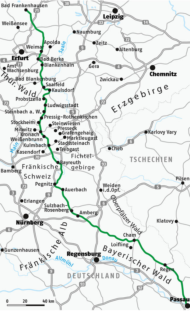 Beer and Castle Road, Bier- und Burgenstraße | © FERIENSTRASSEN.Info
