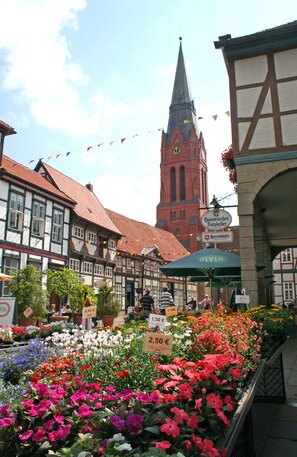 © Markt in Nienburg © Mittelweser Touristik