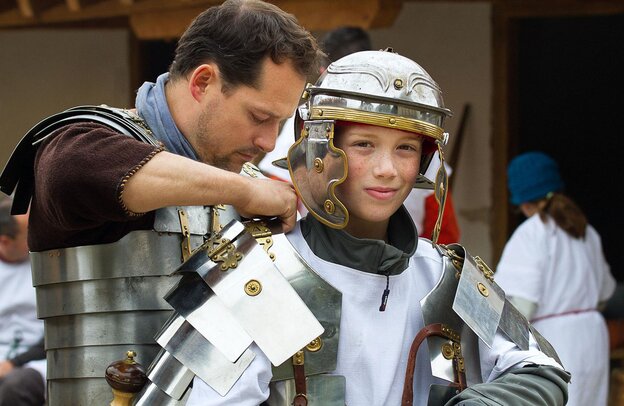 © Werde Legionär - Aktion am Legionärspfad Vindonissa © Museum Aargau