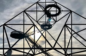 © Tetraeder auf der Halde Beckstraße in Bottrop