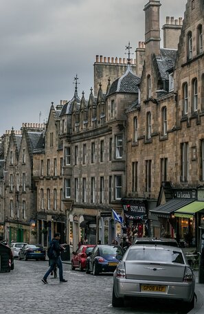 Cockburn Street Edinburgh | © Cockburn Street, Edinburgh, Photo: Pixabay,  eduardovieiraphoto
