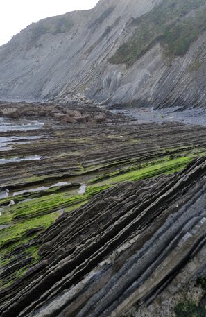 Flysch in Zumaya | © Flysch in Zumaya | CC BY-3.0-ES 2012/EJ-GV/Irekia-Gobierno Vasco/Mikel Arrazola