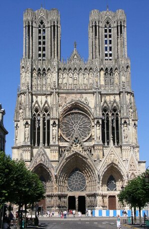 Reims Cathedral - France | © Reims Cathedral - France ©bodoklecksel, CC BY-SA 3.0, via Wikimedia Commons