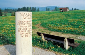 © Auerbergl Still Meilenstein © ARGE Gastlichkeit an der Via Claudia Augusta