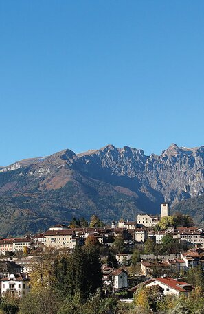 © Feltre vor den Alpen © Via Claudia Augusta