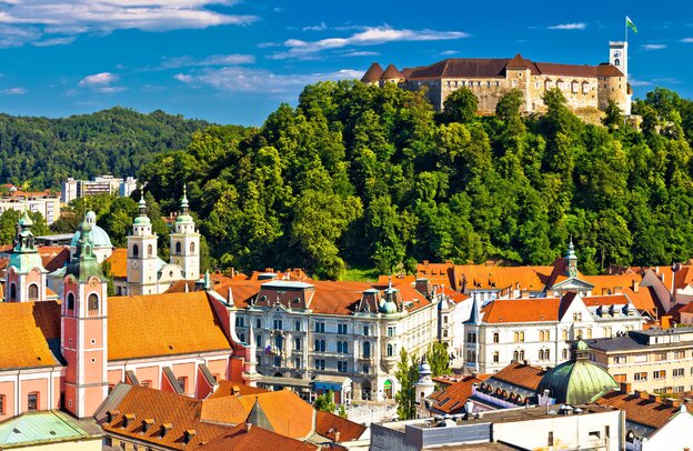 Ljubljana, Slovenia Camping - Motorhome Route | © Ljubljana - Foto: xbrchx - stock.adobe.com
