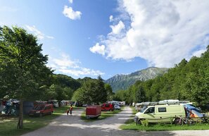 Kamp Koren Kobarid, Slovenia Motorhome Route | © Kamp Koren Kobarid, Foto: Slovenia.info