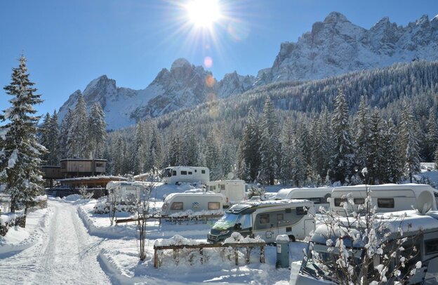 Caravan Park Sexten, Dolomites, South Tyrol | © Foto: Caravan Park Sexten